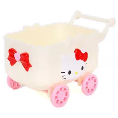 メルカリ便送料込♪激レア♪ショッピングカゴ♪希少♪パールホワイト