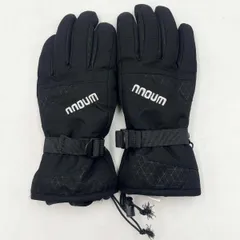 NNOUM ノアム スキーグローブ S ブラック NN20FGL50M メンズ