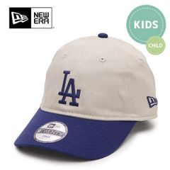 ニューエラ【ＮＥＷ ＥＲＡ】14392347 Child 9TWENTY 2-Tone ロサンゼルス・ドジャース ストーン ダークロイヤルバイザー ベビー キッズ 2～6歳 身長90～120cm 子供 キャップ 帽子 チャイルド