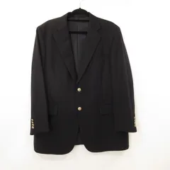 【姫路東店】 中古 BURBERRY LONDON | バーバリーロンドン テーラードジャケット 銀ボタン2Bブレザー BBG82-500-29 サイズ:180 ネイビー 【94】