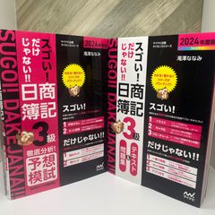 【2冊セット】スゴい! 日商簿記3級テキスト&問題集 2024年度 / 予想模試