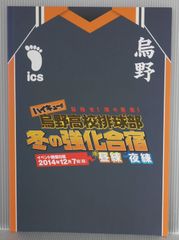 이벤트 하이큐!! 목표로 해! 꼭대기의 경치! 카라스노 고등학교 배구부 겨울의 강화합숙 주연 야련 팜플렛 - Haikyu!! Event Pamphlet