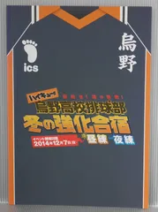 イベント ハイキュー!! 目指せ! 頂の景色! 烏野高校排球部 冬の強化合宿 昼練 夜練 パンフレット - Haikyu!! Event Pamphlet