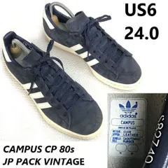 adidas★CAMPUS CP 80s JAPAN PACK VINTAGE/スエードレザースニーカー【US6/24.0/ネイビー x 白】S82740/日本限定/Shoes/trainers◆bB-143