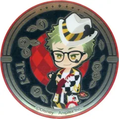 【中古】バッジ・ピンズ トレイ・クローバー 「ディズニー ツイステッドワンダーランド レリーフメタル缶バッジコレクション(寮服ver.)」