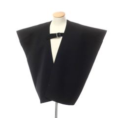 【中古】【未使用】コムデギャルソンオムプリュス COMME des GARCONS HOMME PLUS 2023年秋冬 ウール ケープジャケット  ブラック【サイズS】【メンズ】