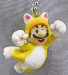 【中古】雑貨 ネコマリオ 「スーパーマリオ 3Dワールド+フューリーワールド マスコットキーチェーン」