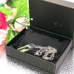 グッチ ネックレス Gロゴ シルバー925 チェーン SG2574B
