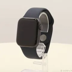 〔中古品〕 Apple Watch SE 第1世代 GPS 40mm スペースグレイアルミニウムケース ミッドナイトスポーツバンド【344】
