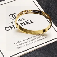 【今日特価】Chanel シャネル オープンワーク ブレスレット