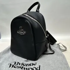 【美品】Vivienne Westwood バックパック ランドセル/BLACK brstring_gvw43010072w00iwn401