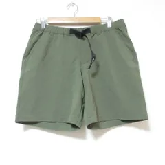 美品 THE NORTH FACE ノースフェイス コーデュラナイロン ストレッチ ショートパンツ NBW41806 サイズL カーキ レディース 古着 中古 USED