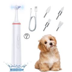 犬 歯ブラシ 電動歯ブラシ 歯ブラシ ペット用歯ブラシ 犬用 猫用 オーラルケア歯石 歯バクテリア 歯周病 クリーニングツール 口をきれいにする ペット用品