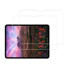 【在庫処分】11 インチ 2024 Pro 第5世代 (M4) 用 国産硝子素材製 ガラスフィルムiPad 強化 ガラス 指紋防止 液晶 HUAKE 保護 フィルム レンズカバー【(2枚)ガラスフィルム 】