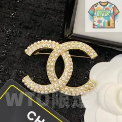 【今日特価】Chanel シャネル ヒットモデル ブローチ