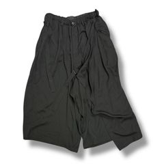 BLACK Scandal Yohji Yamamoto ワイドラップパンツ イージーパンツ ブラックスキャンダルヨウジヤマモト HC-P81-223  ブラック 2 90416A5