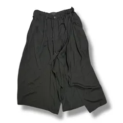 20ss ヨウジ ヤマモト プールオム / シワギャバラップパンツ