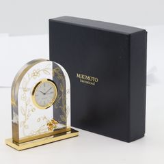 MIKIMOTO アーチ型置時計 - メルカリ
