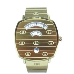 グッチ新品メンズGUCCI腕時計ゴールド グリップYA157409
