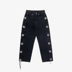 PROJECT G/R - TROMPE-L'ŒIL DENIM PANTS | HBX - ハイプ