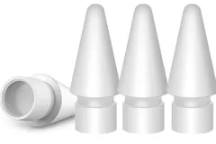 【数量限定】替え芯 ペン先 apple apple pencil pencil 第1世代と第2世代 ペン先 交換用チップ アップルペンシル 高感度 純正替え Pencilチップ 交換 4個入 JISONCASE 滑り止め