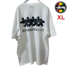 2024年最新】stussy × cdg コムデギャルソン コラボ tシャツ 白 l