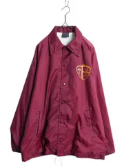 【お得なクーポン配布中!】 80s USA製 SPORTSMASTER ナイロン コーチ ジャケット メンズ L 古着 ヴィンテージ ジャンパー ワンポイント 軍物 UNS ミリタリー プリント