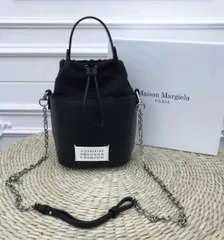 新品・未使用】マルジェラ風 クラウドバッグ ブラック 2WAY