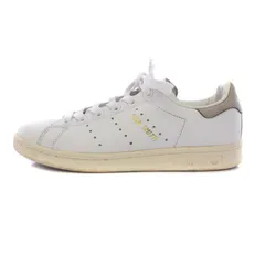 アディダスオリジナルス adidas originals スタンスミス STAN SMITH スニーカー シューズ レザー US4.5 22.5cm 白 ホワイト グレー S75075 /BMのサムネイル