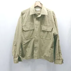 ◇ ⊇ THE SHOP TK ザ ショップ ティーケー 長袖 ジャケット サイズXL カーキ系 メンズ E  【1412090034152】のサムネイル