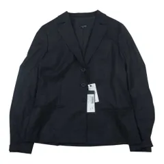 GIANFRANCO FERRE ジャンフランコ・フェレ 未使用タグ付き イタリア製 ウール100％ 3B テーラードジャケット グレー系 44【中古】のサムネイル