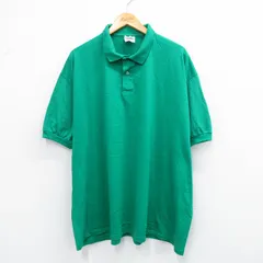 XL/古着 ヘインズ 半袖 ポロ シャツ メンズ 00s 大きいサイズ 緑 グリーン 25aug23 中古 トップスのサムネイル