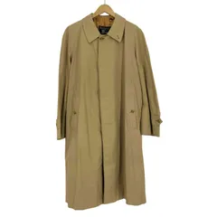 バーバリーズ BURBERRYS 80-90S 英国製 ウールライナー付き  裏地ノバチェック ステンカラーコート バルマカーンコート メンズ 表記無 