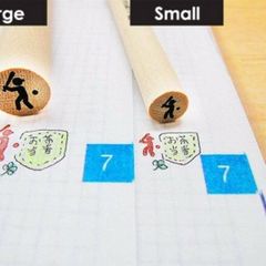 野球・ソフトボールのアイコンはんこ（小）部活・スポーツ【スケジュールスタンプ】