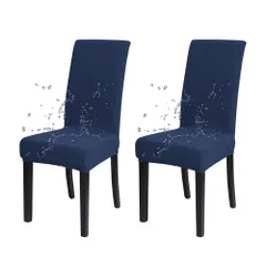 2枚 ダイニング 防水性 伸縮素材 耐久性 チェアカバー 汚れ防止 加厚 洗える 家庭 椅子カバー ホテル ウェディング 結婚式洗える 取り外し可能
