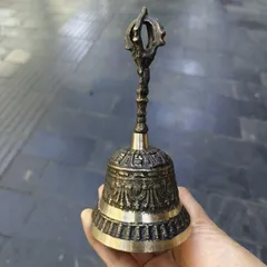 アジアン雑貨】「響きの良い音色」金剛鈴(中型)タイ北部購入仏陀