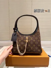 【今日特価】LV The Drop スモール ハンドバッグ（バーミリオンブラウン）-MM輸入