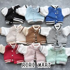 オビツ11　スタジャン　ねんどろいどどーる　アウター　カラー　ジャケット