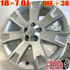 中古 18インチ アルミ 三菱 ミツビシ デリカD5 純正 4本セット エクリプスクロスPEEV エクリプスクロス デリカD5 アウトランダーPHEV デリカD5 アウトランダー アルミホイール 中古アルミホイール 中古ホイール 純正ホイール ホイール