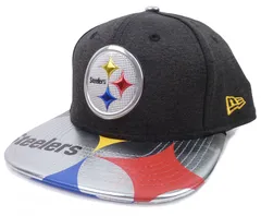 ヴィンテージ　USA製　NFL　ピッツバーグ　スティーラーズ　レザー　キャップ 期間限定価格商品 ヴィンテージ USA製 レザー スティーラーズ