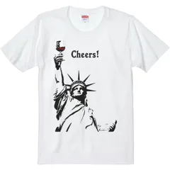 自由の女神 Tシャツ ホワイト　古着 古着 90s USA製 Garfield ガーフィールド 自由の女神 両面 T