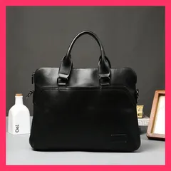 ★売れ筋★ 春新作 ビジネスバッグ メンズバック ショルダーバッグ ブリーフケース 2Way トートバッグ レザー 大容量 手提げ 肩掛け A4 通勤 かばん