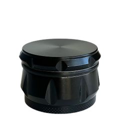 たばこ グラインダー 55ミリ 4層式 ブラック シャグ パイプ 煙草 粉砕