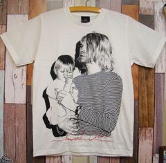 新品カート・コバーン&フランシス【Nirvana】プリントTシャツ★KRAFT