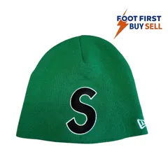 23SS SUPREME シュプリーム New era ニューエラ S Logo Beanie ビーニー ニット帽