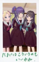 【 新品 未開封 】 蓮ノ空 1st ポラロイド風カード キーホルダーケース トレーディングポラロイド風カードコンプリートセット