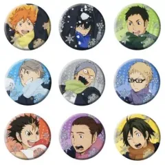 【中古】バッジ・ピンズ(キャラクター) 全9種セット 「ハイキュー!! キャラバッジコレクション Winter ver.」