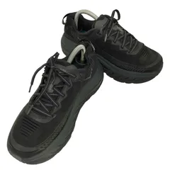 試着のみ　HOKA ONE ONE ホカオネオネ BONDI 6 23.5 黒 ホカ オネオネ ボンダイ6購入レビュー！履き心地やサイズ感