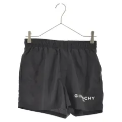 GIVENCHY 2023SS Bermuda Shorts in Mesh BM515J3YEM ジバンシィ メッシュバミューダショーツ ショートパンツ ハーフパンツ ロゴ刺繍 ブラック サイズM【230922】【-A】【me04】