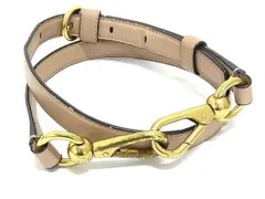 ■美品■ COACH コーチ レザー バッグ用 ショルダーストラップ 肩掛け用 斜め掛け用 メンズ レディース ブラウン系 BL2082